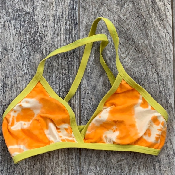 Free People Other - Free People tie dye T shirt bralette XS